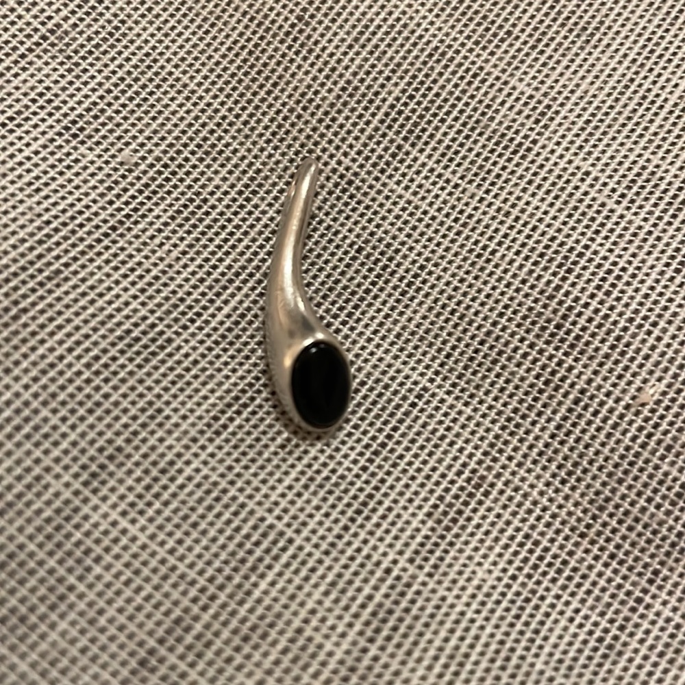 Beautiful Georg Jensen onyx pendant